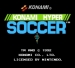 Konami Hyper Soccer (1992)