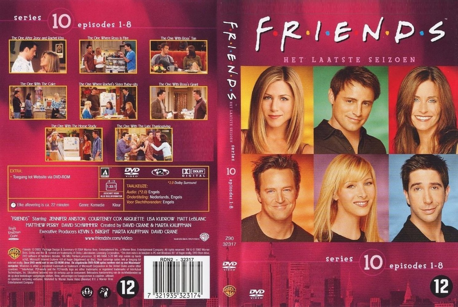 friends serie F10 box 1