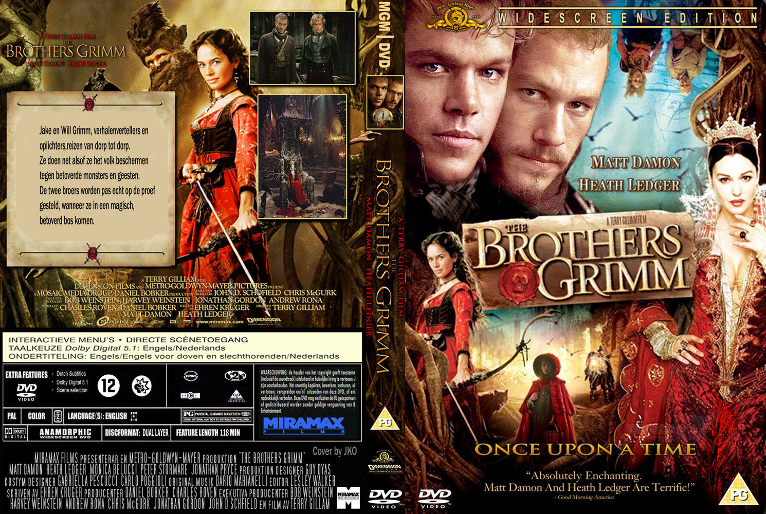 The Brothers Grimm Dutch-front