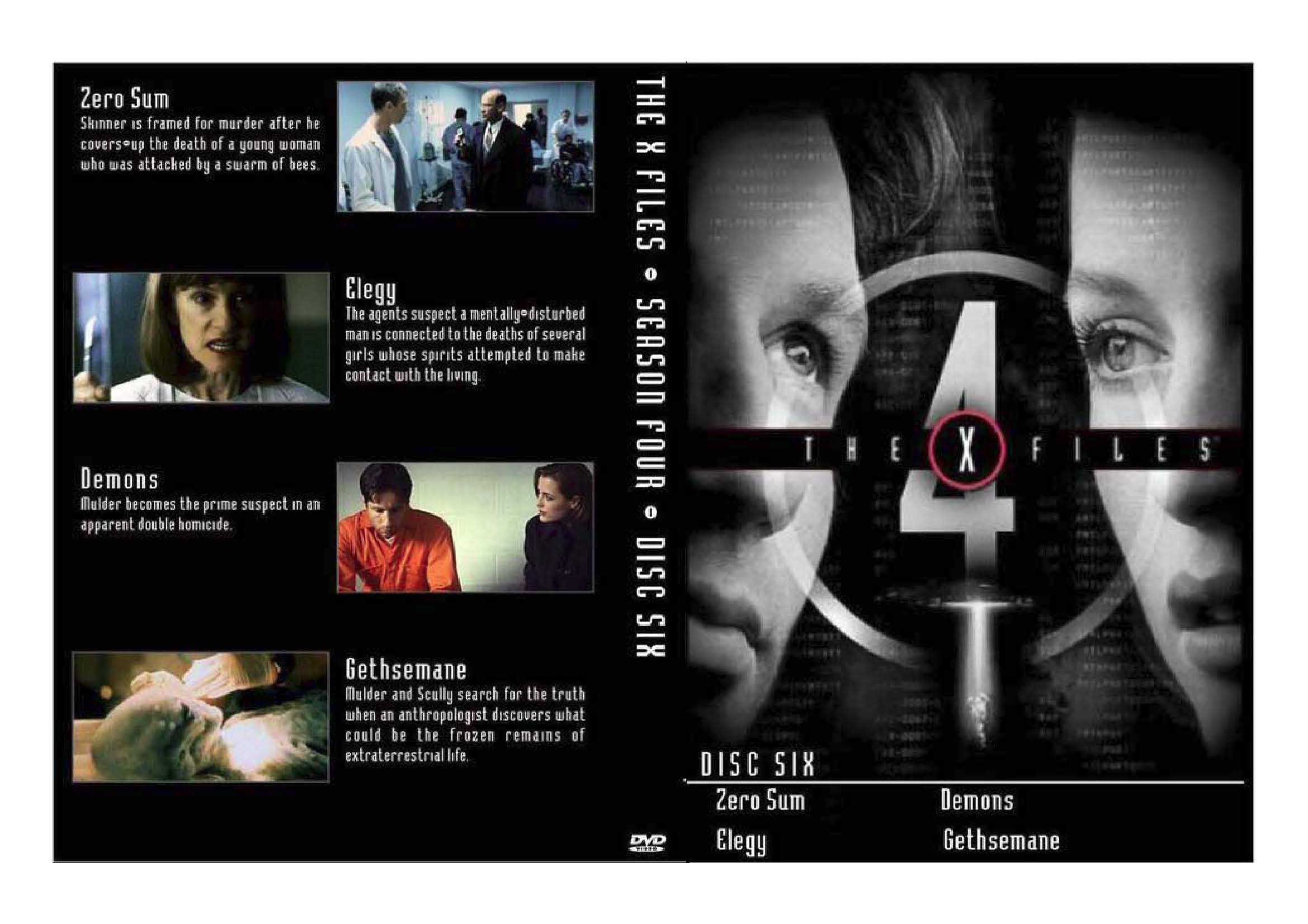 X-Files Season 4 DVD Covers Page 6