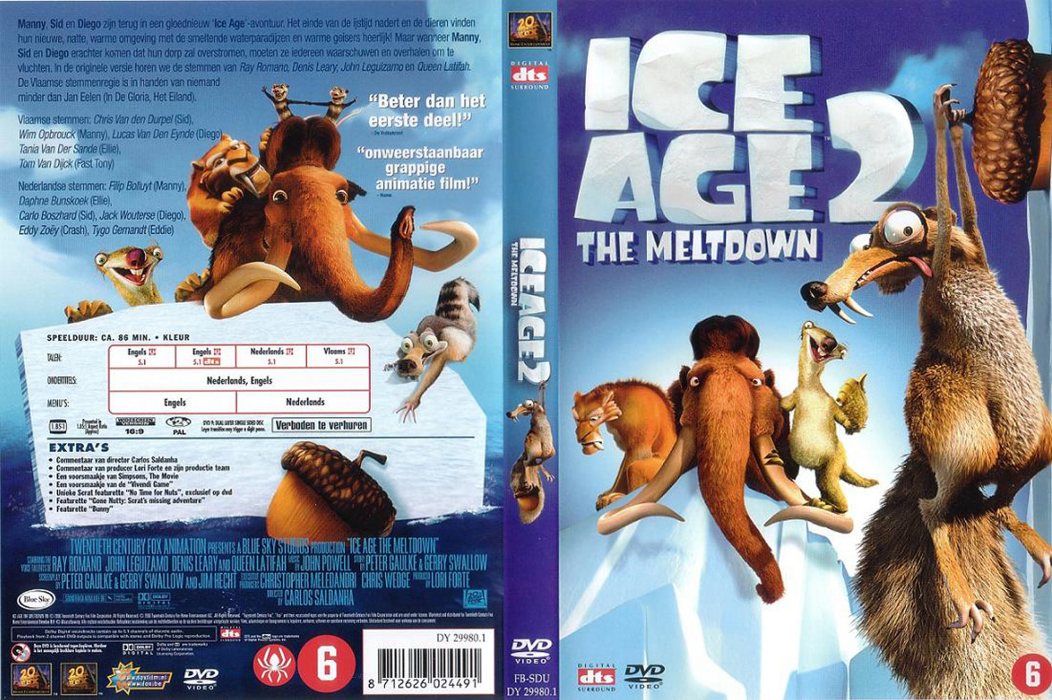 Ice Age 2 The Meltdown cover