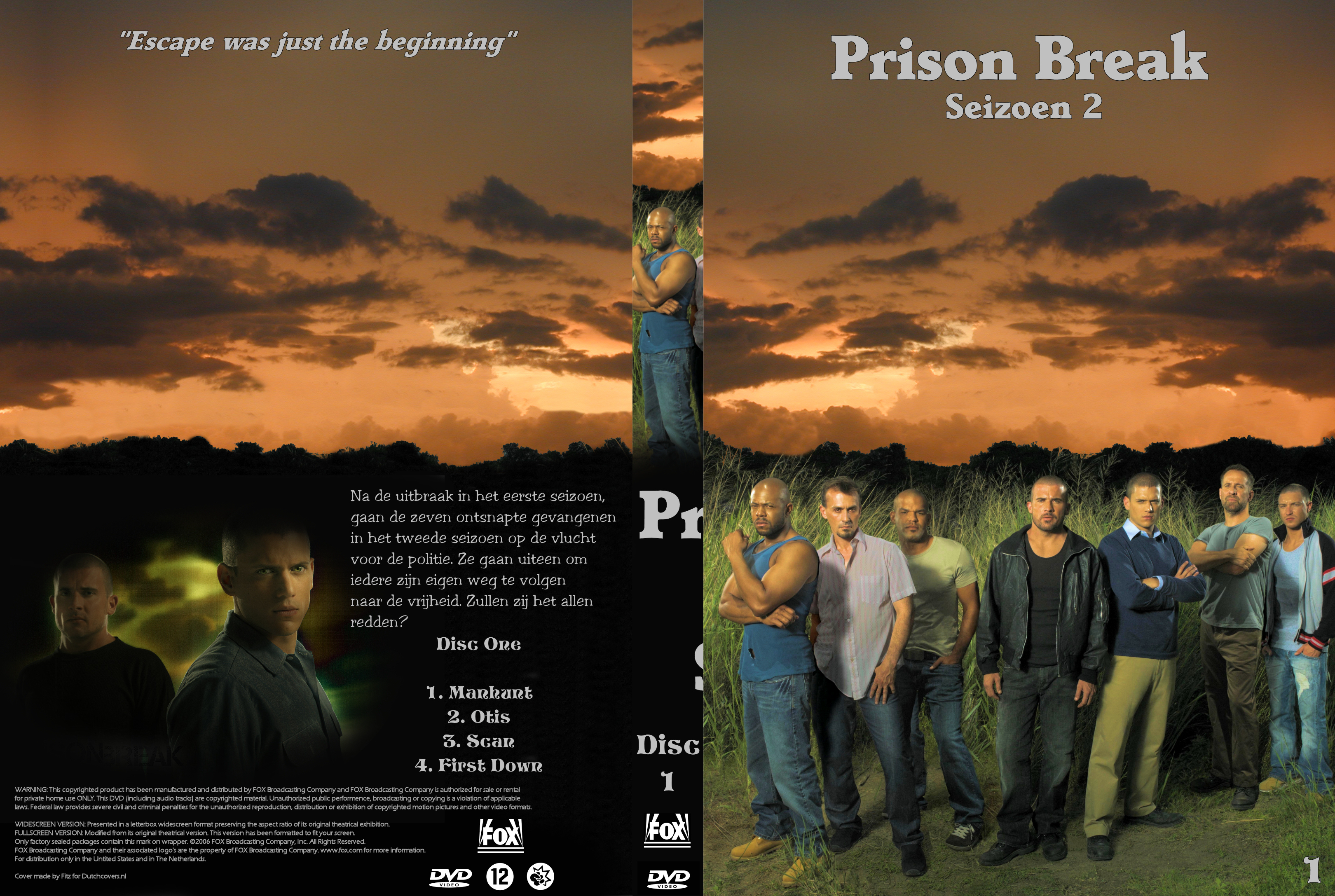 Prison Break 2 dvd 1
