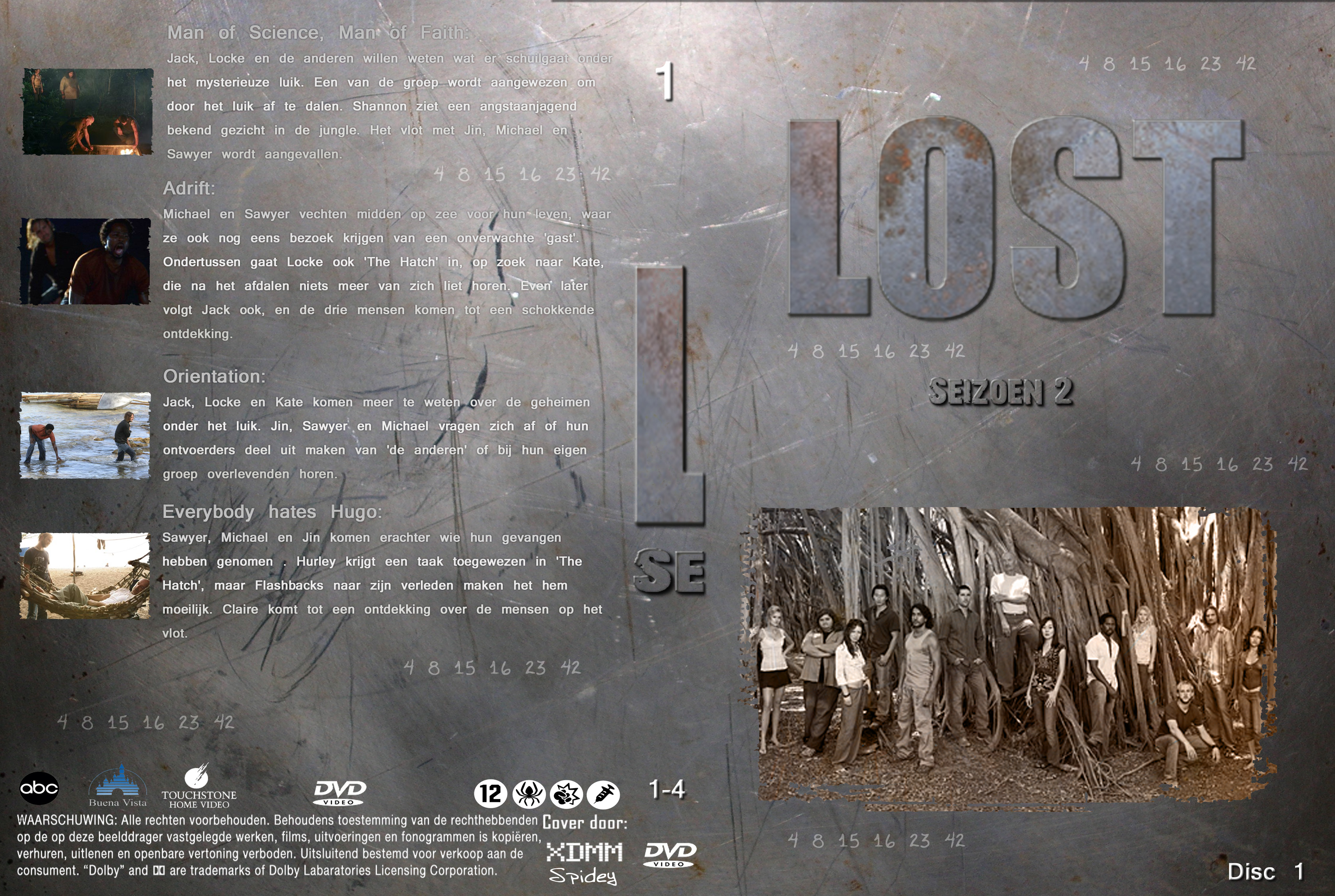 Lost Seizoen 2 dvd 1