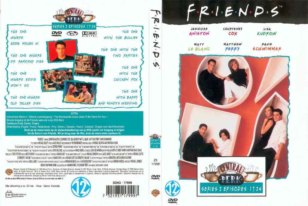 Friends Seizoen 2 disc 5 en 6