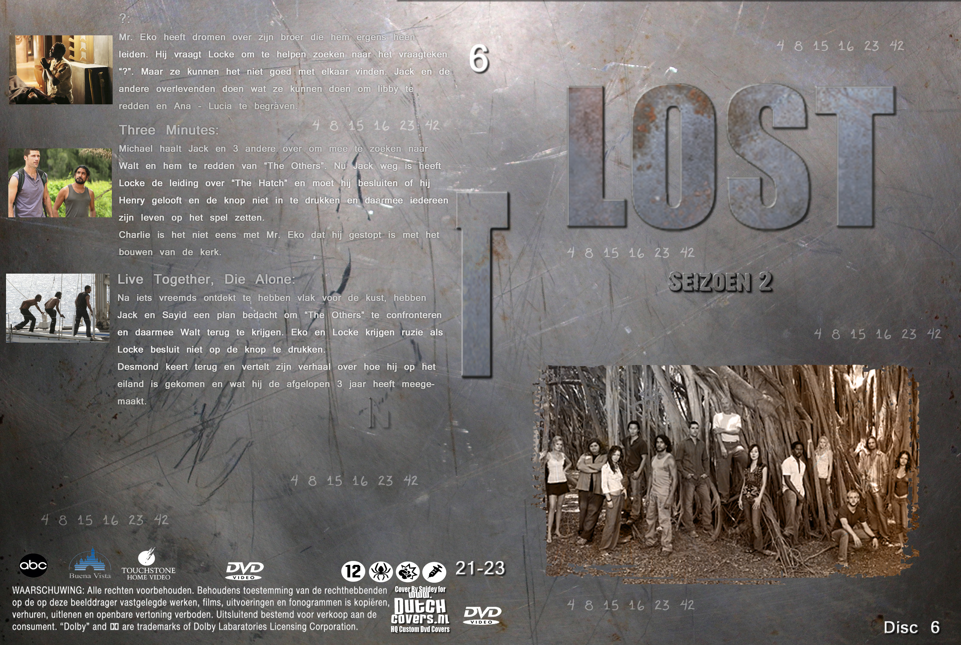 Lost Seizoen 2 dvd 6
