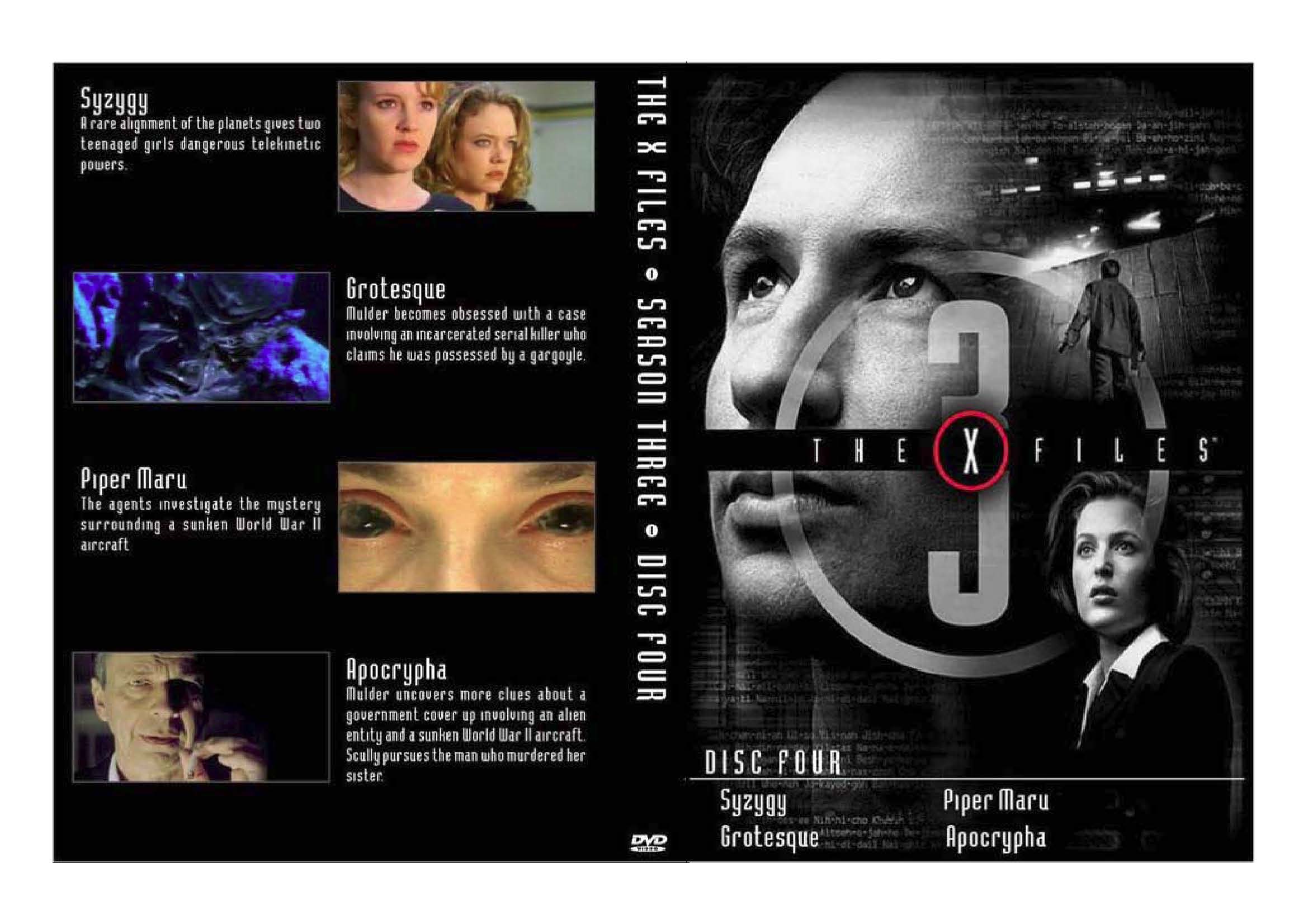 X-Files Season 3 DVD 4