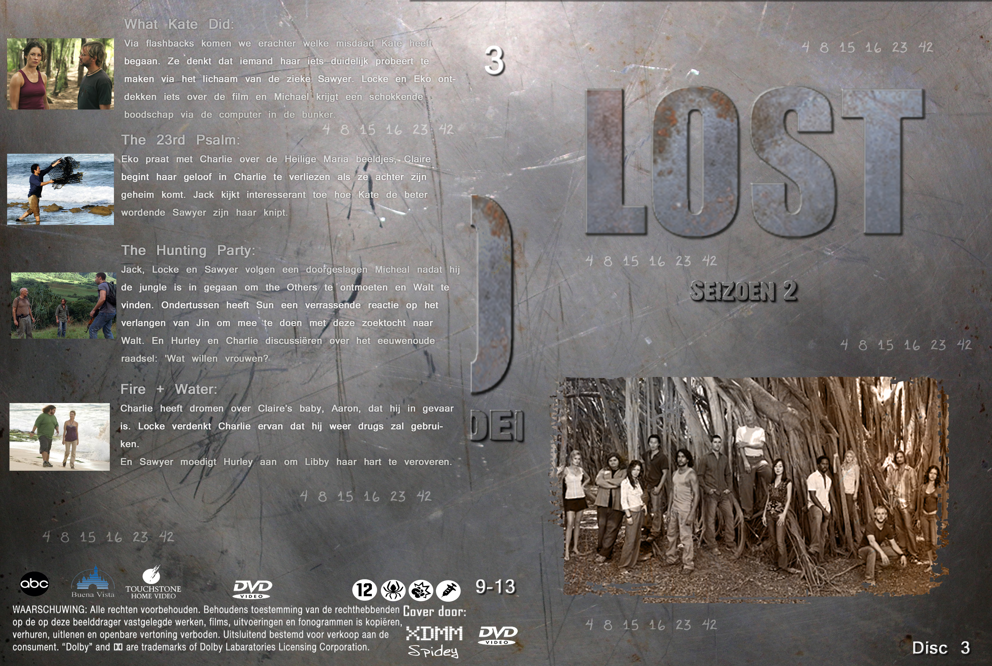 Lost Seizoen 2 dvd 3