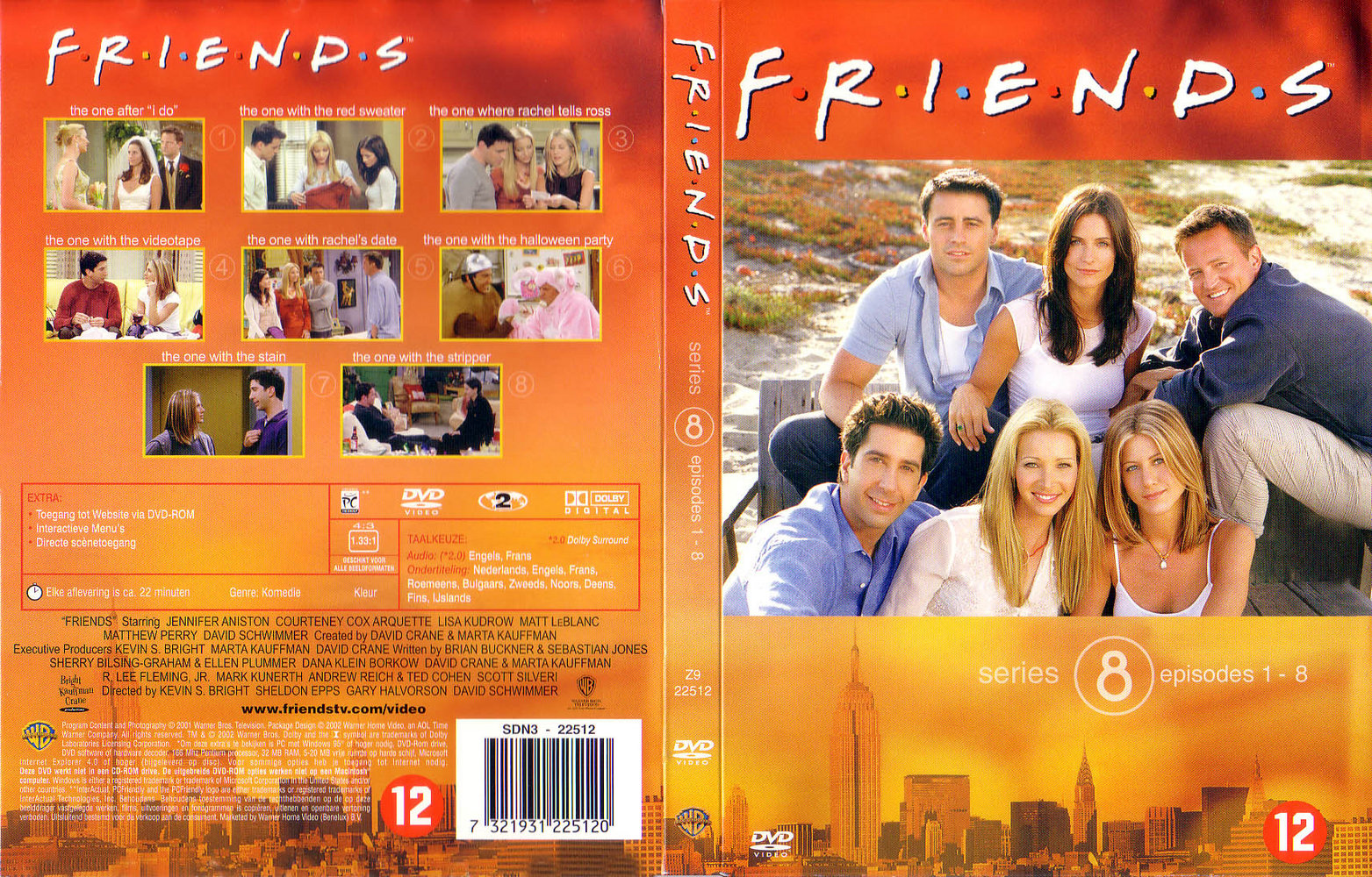 Friends Season 8 Disc 1