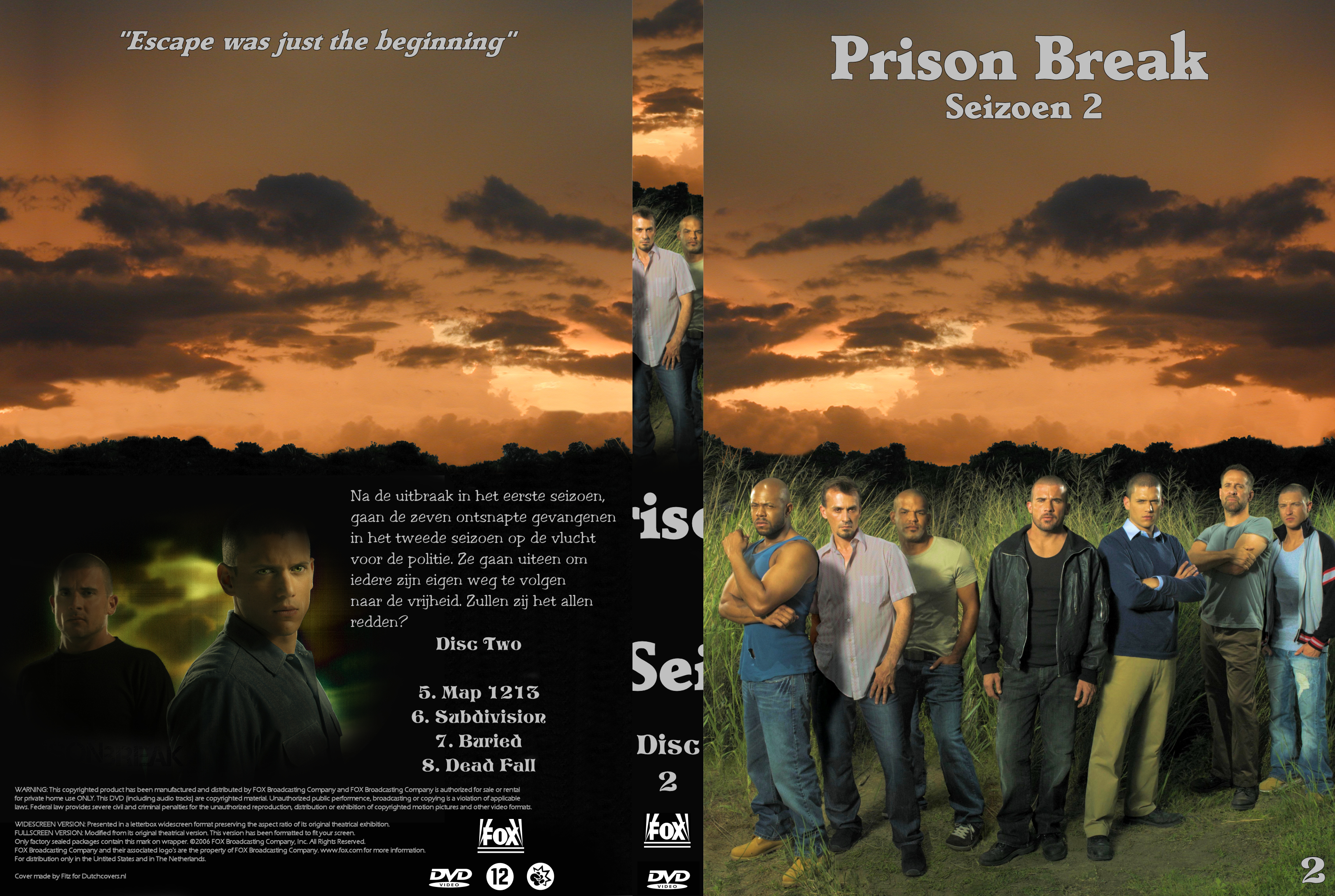 Prison Break Seizoen 2 dvd 2
