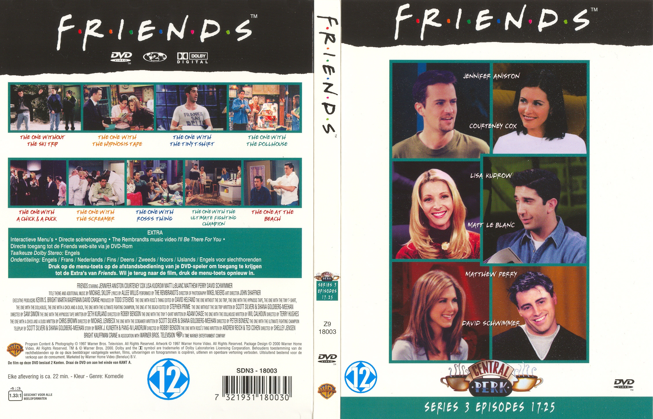 Friends serie 3 disc 3