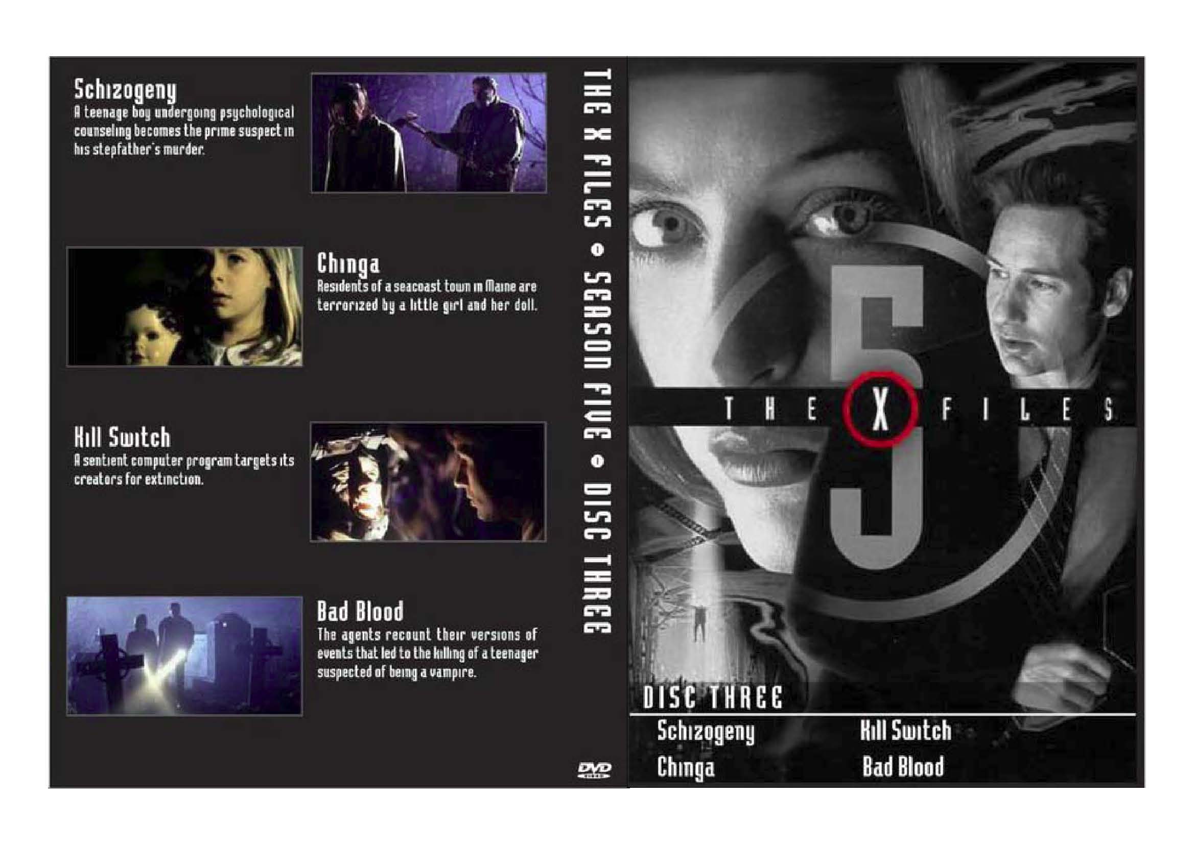X-Files Season 5 DVD 3