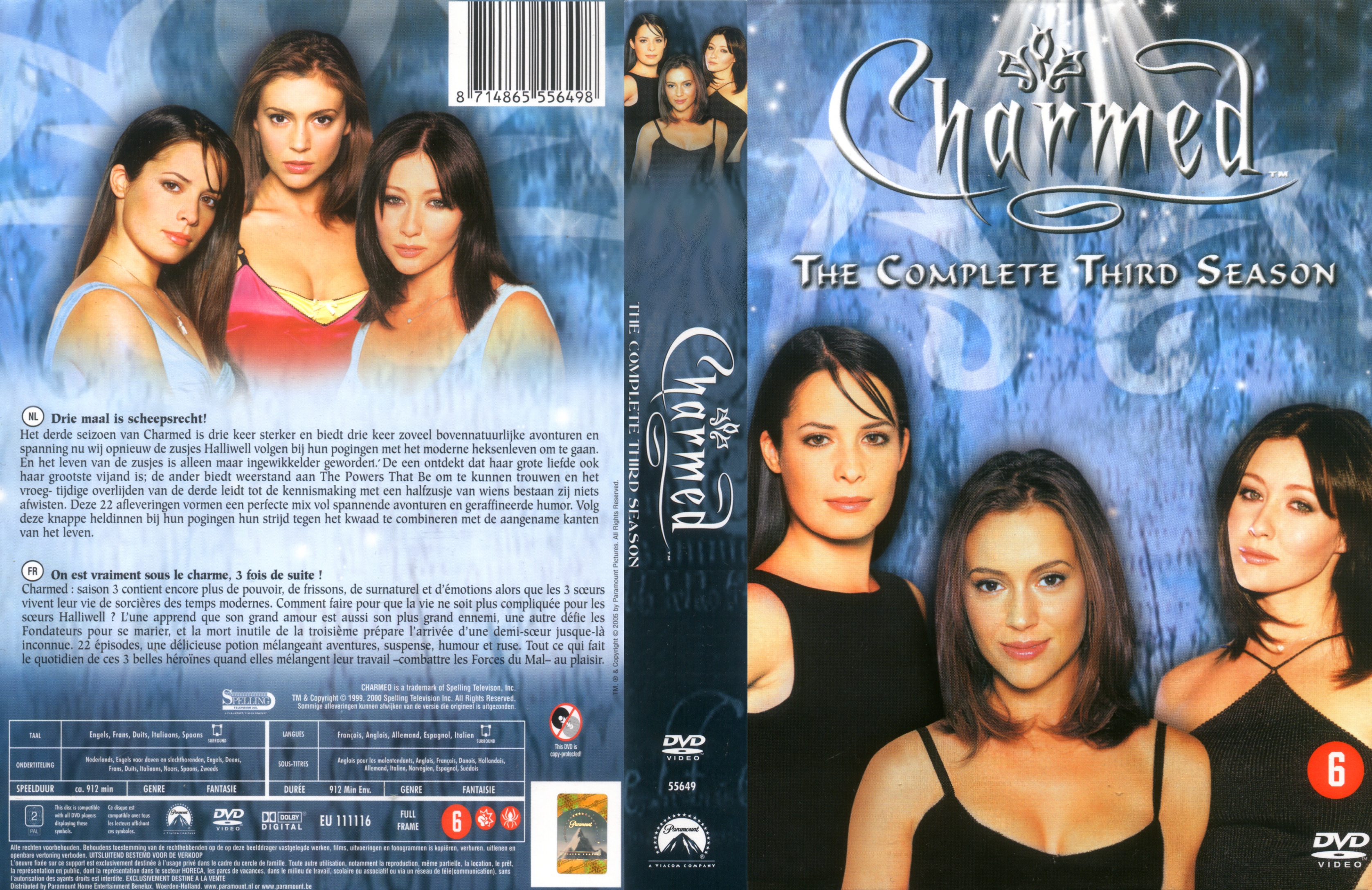 Charmed 6DVD BOX seizoen 3
