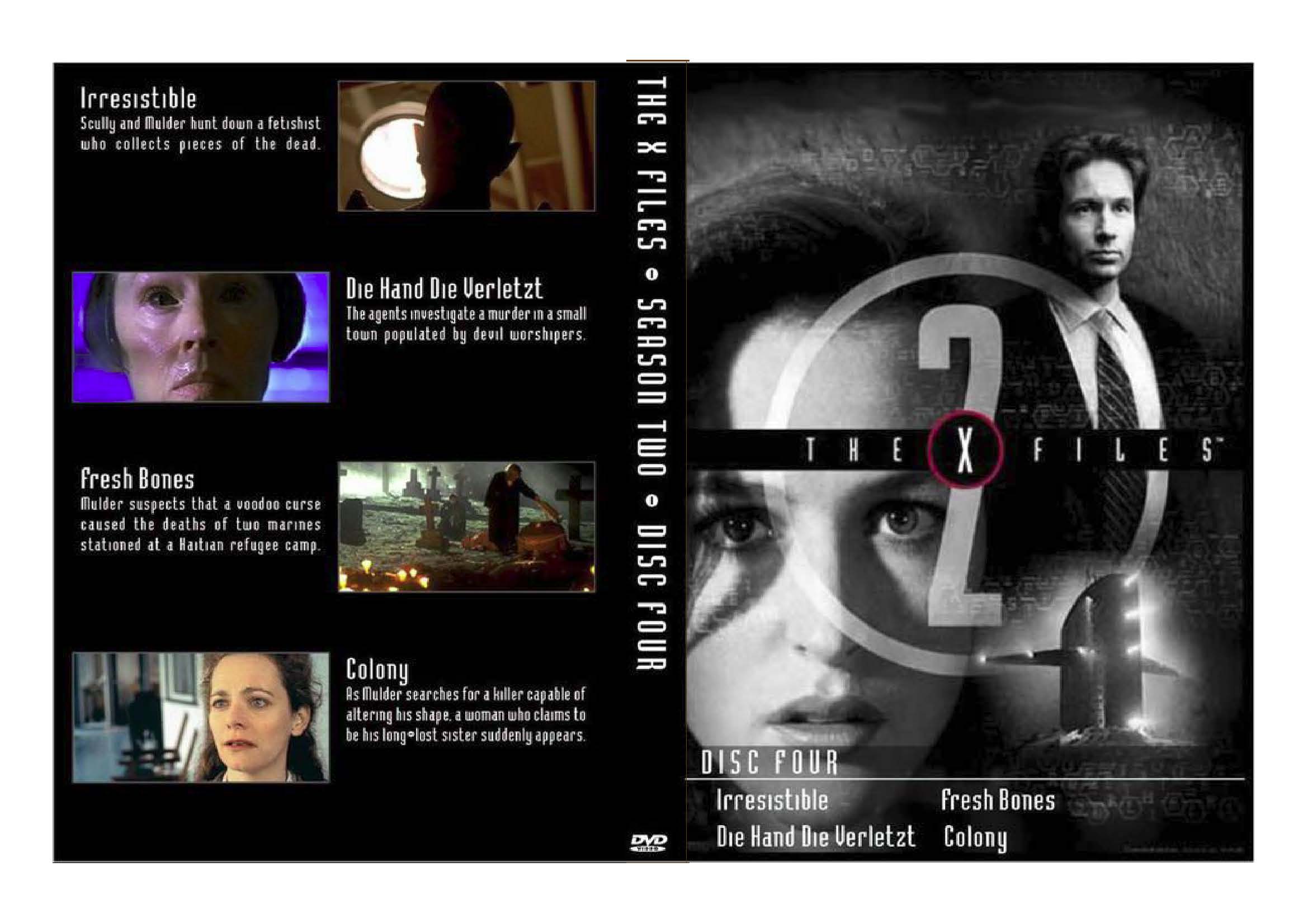 X-Files Season 2 DVD 4