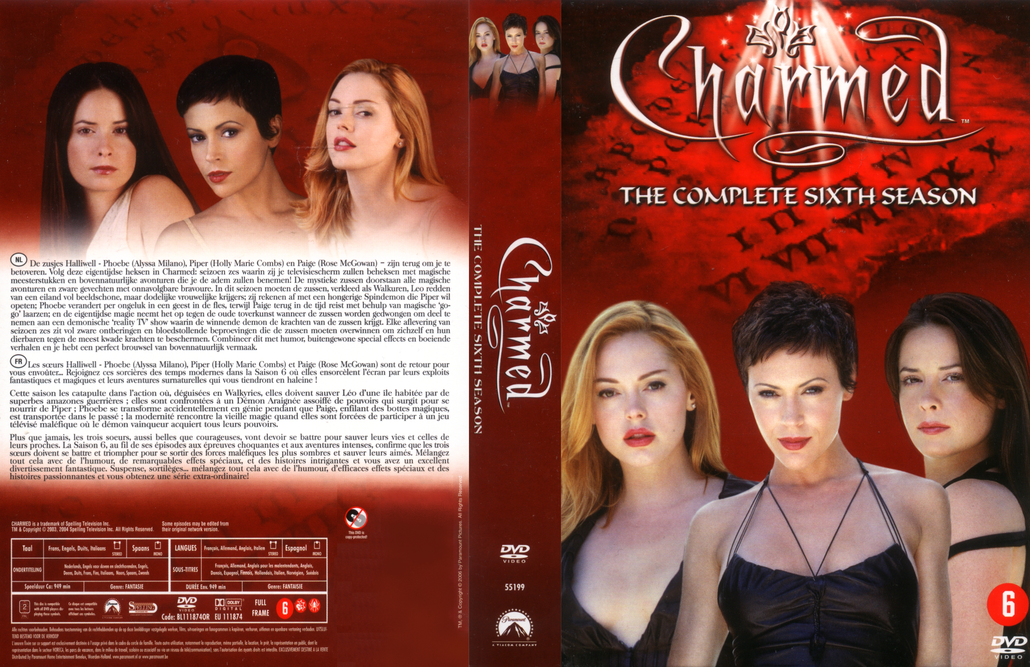 Charmed 6 DVD BOX seizoen 6