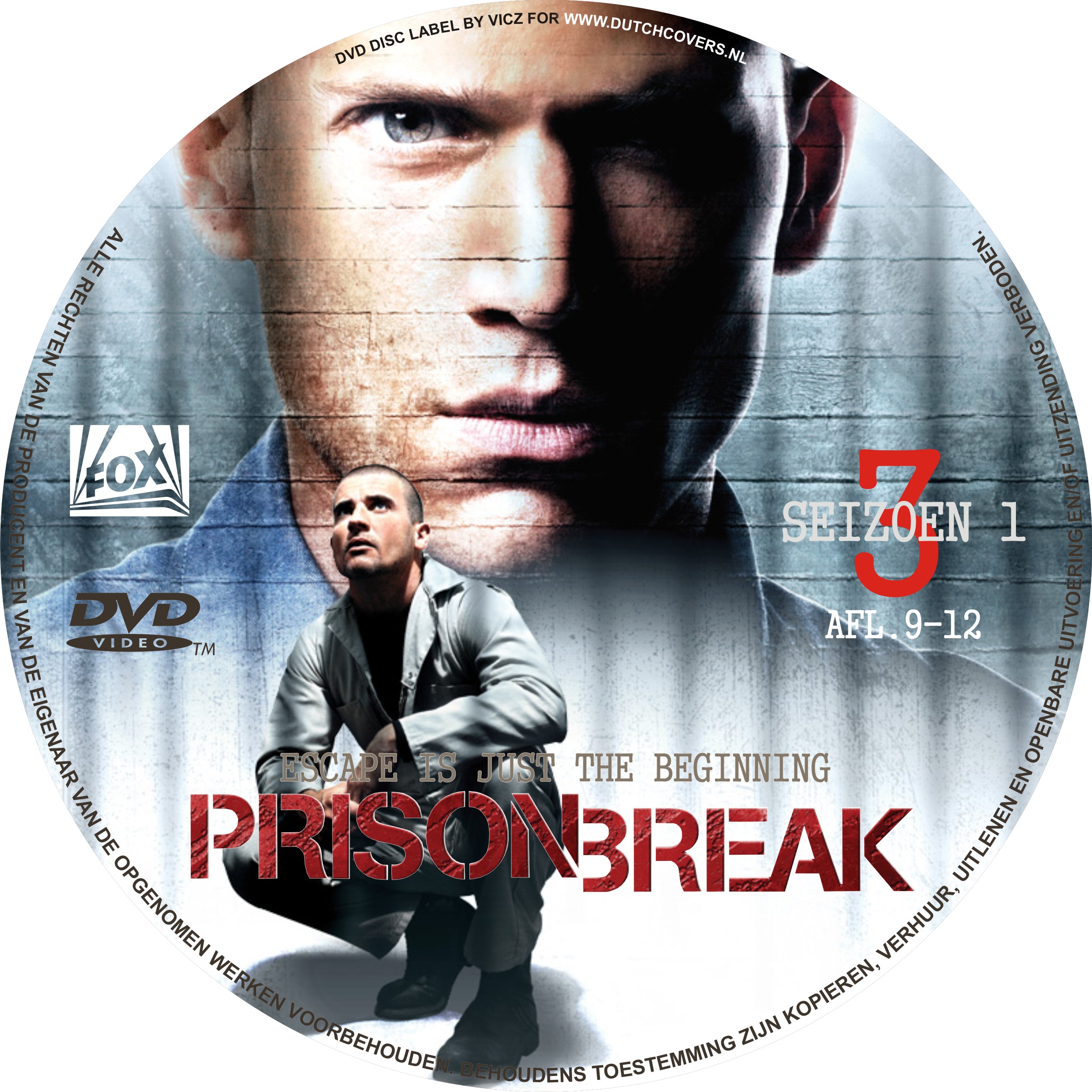 Prison Break Seizoen 1 disc 3