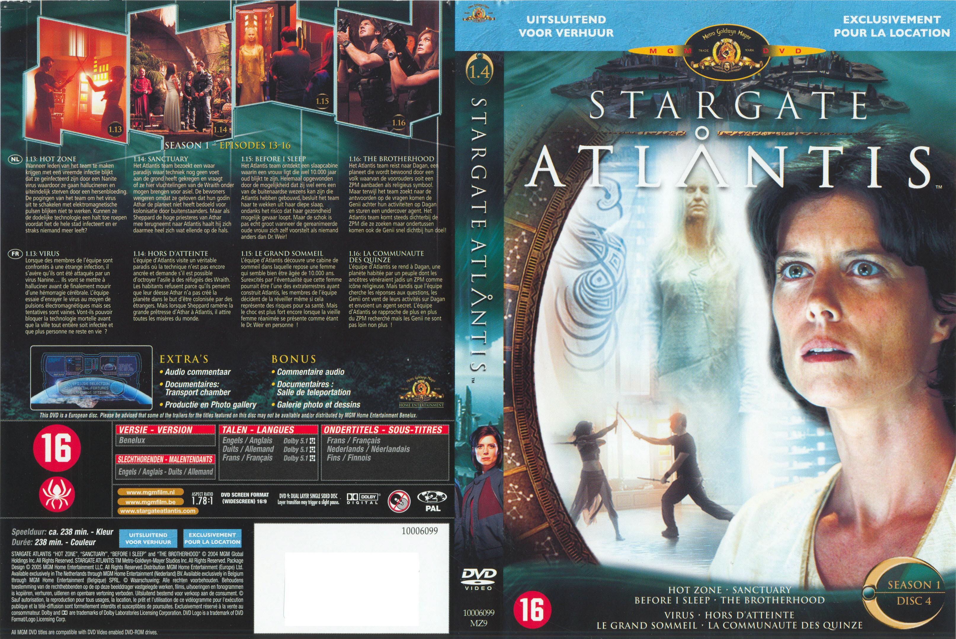 Stargate Atlantis Seizoen1 dvd 4