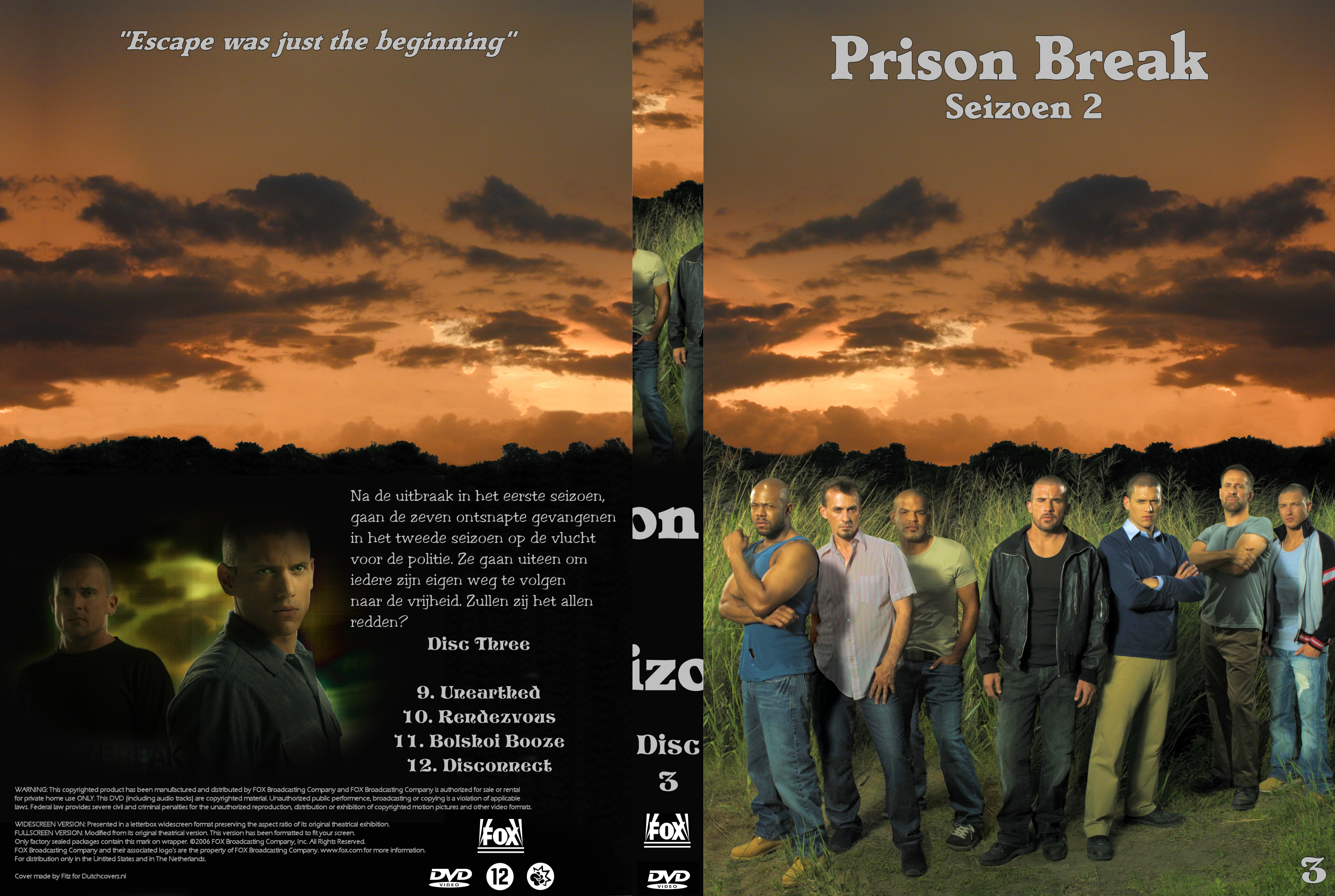 Prison Seizoen 2 dvd 3