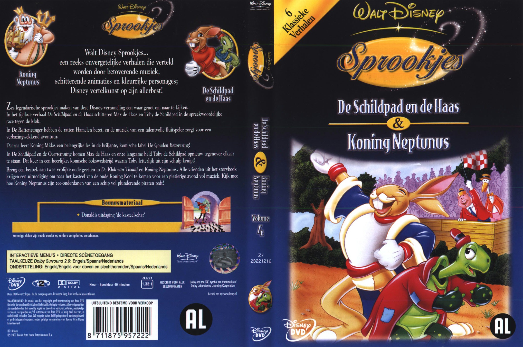 Disney Sprookjes Deel 4 - Cover