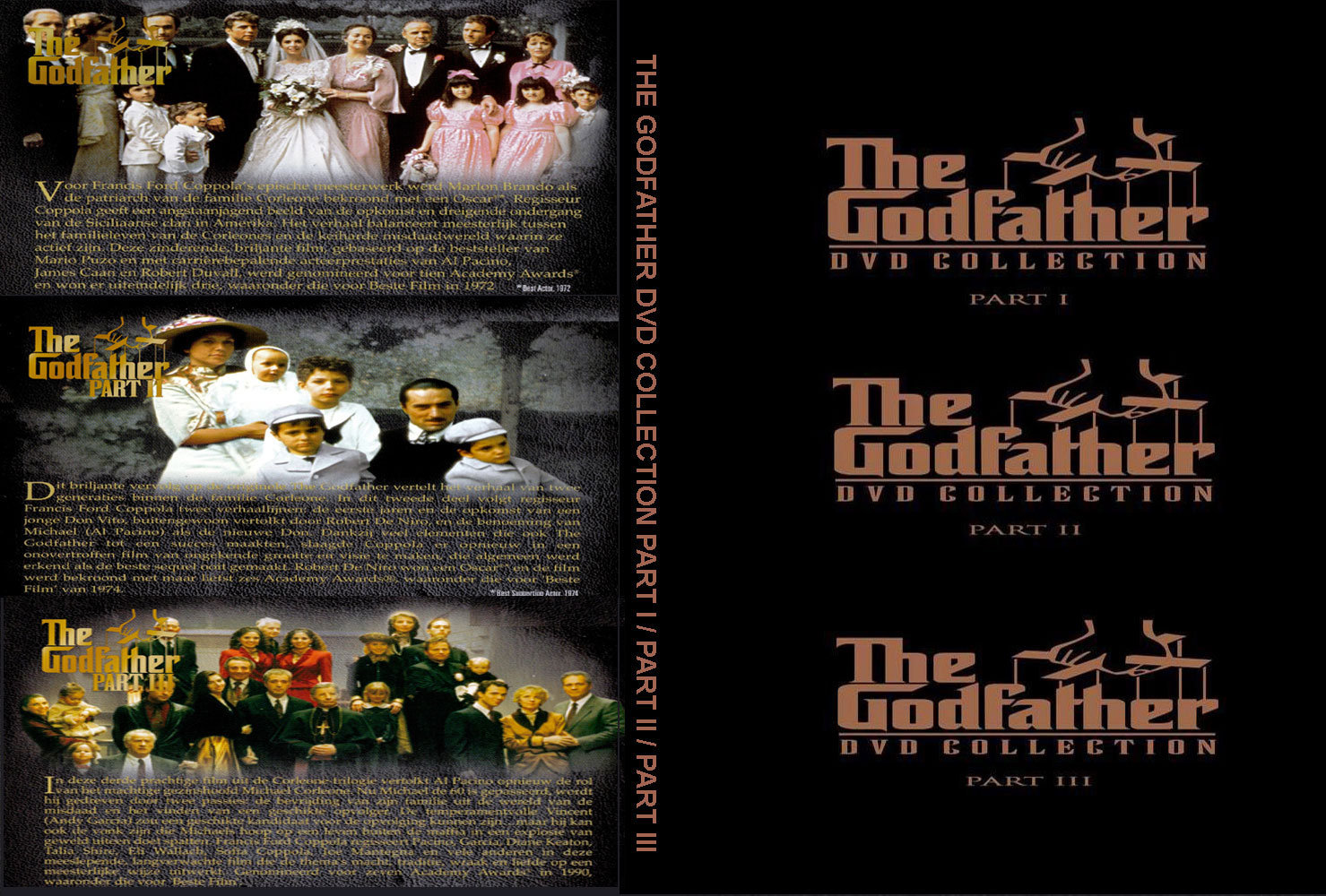 The Godfather Collection Part 1-2 And 3
