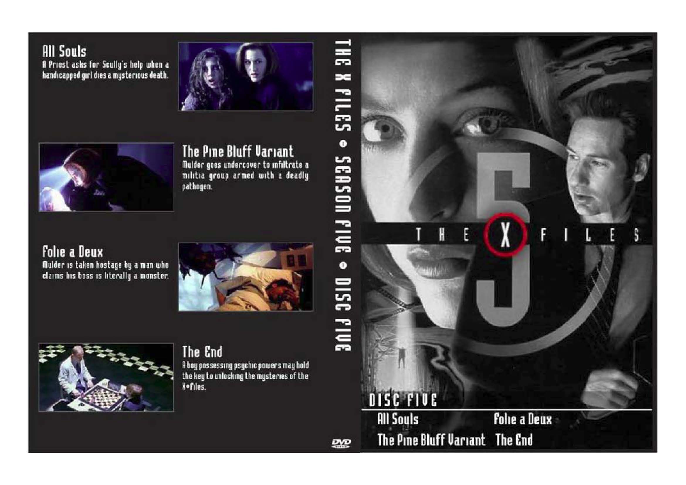 X-Files Season 5 dvd 5