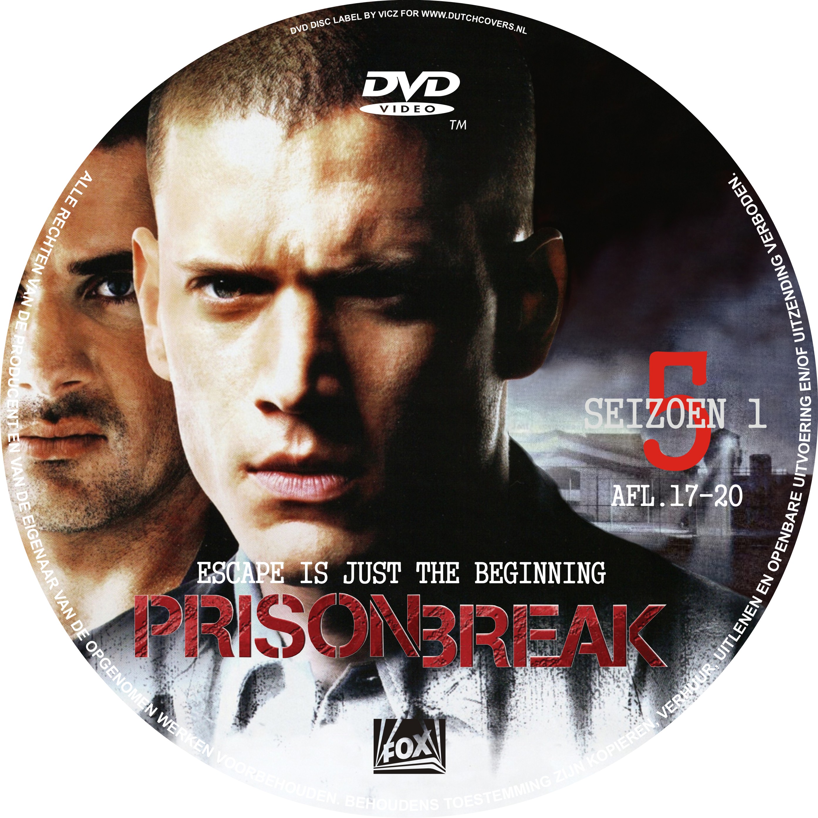 Prison Break 1 dvd 5