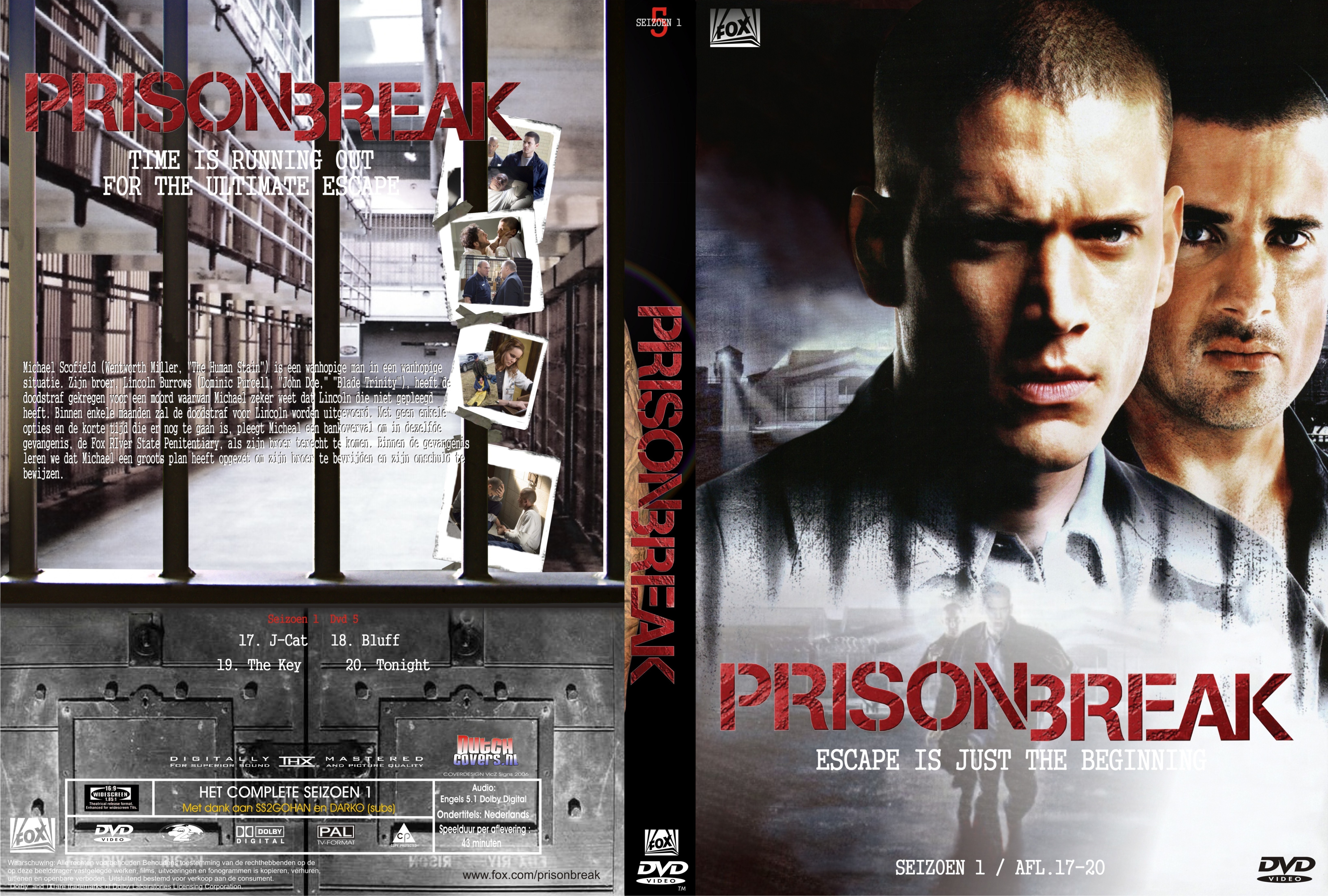 Prison Break Seizoen 1 disc 5