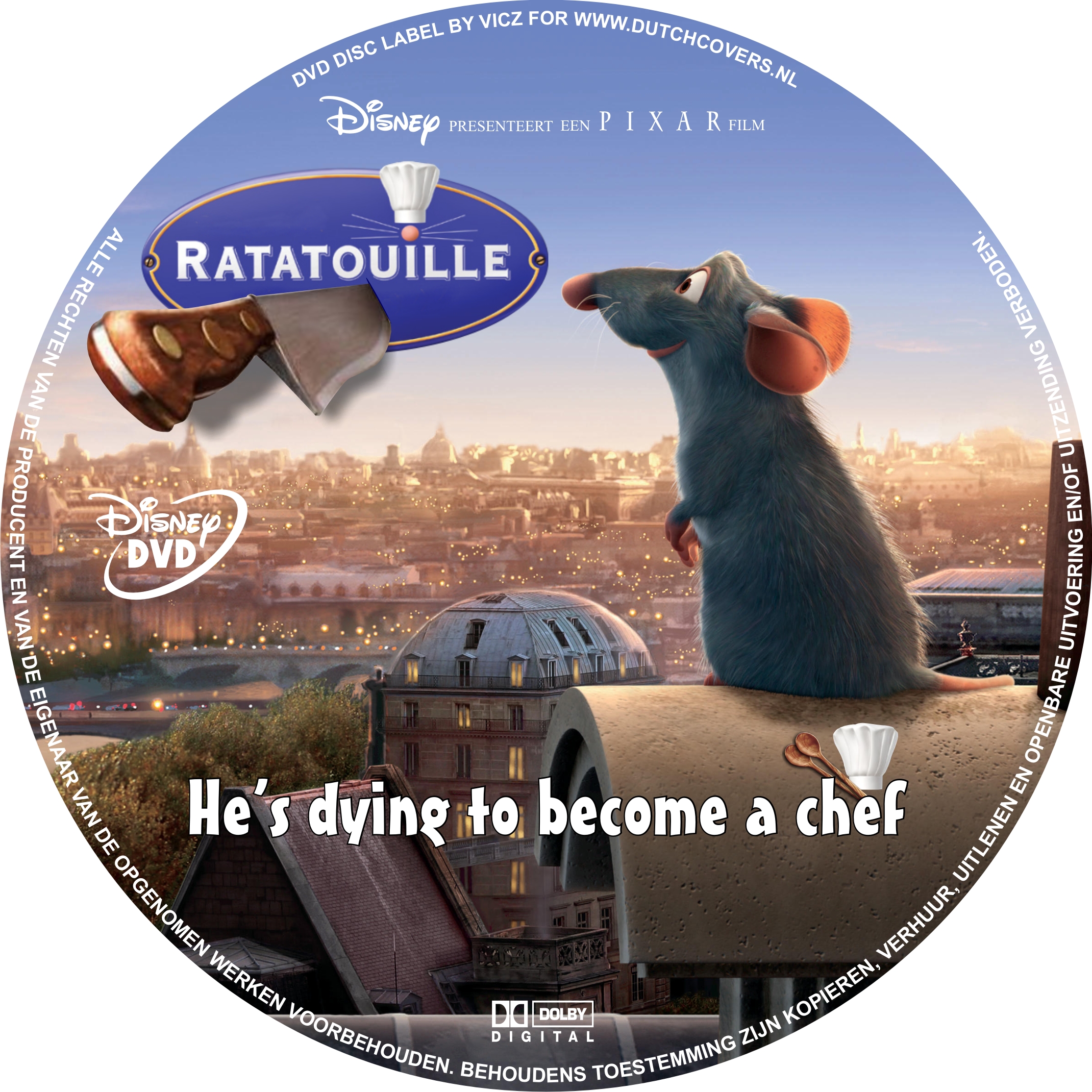 Ratatouille label