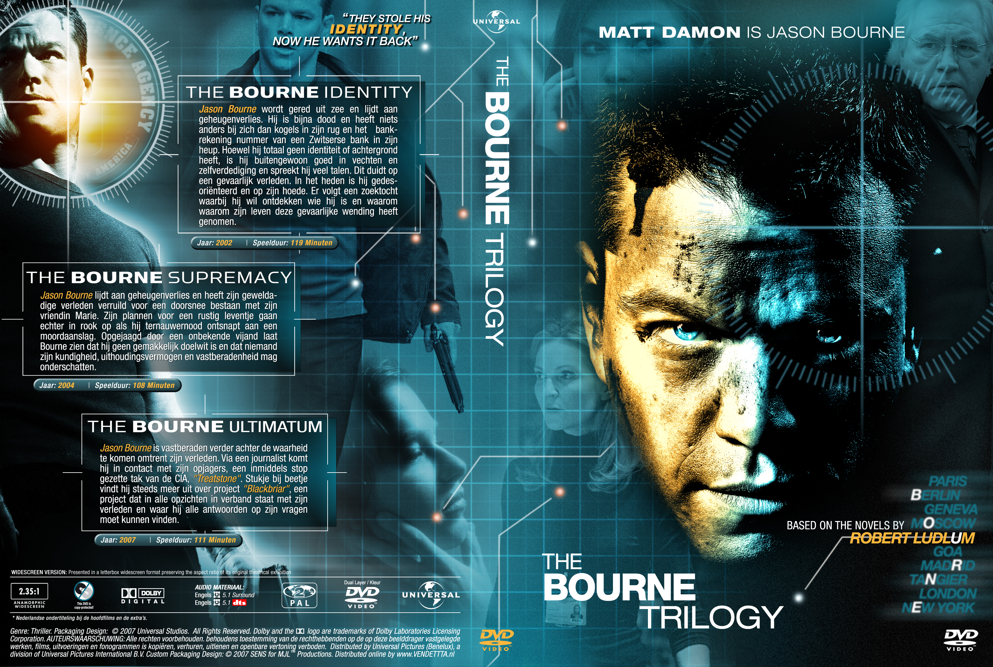 The Bourne Trilogie