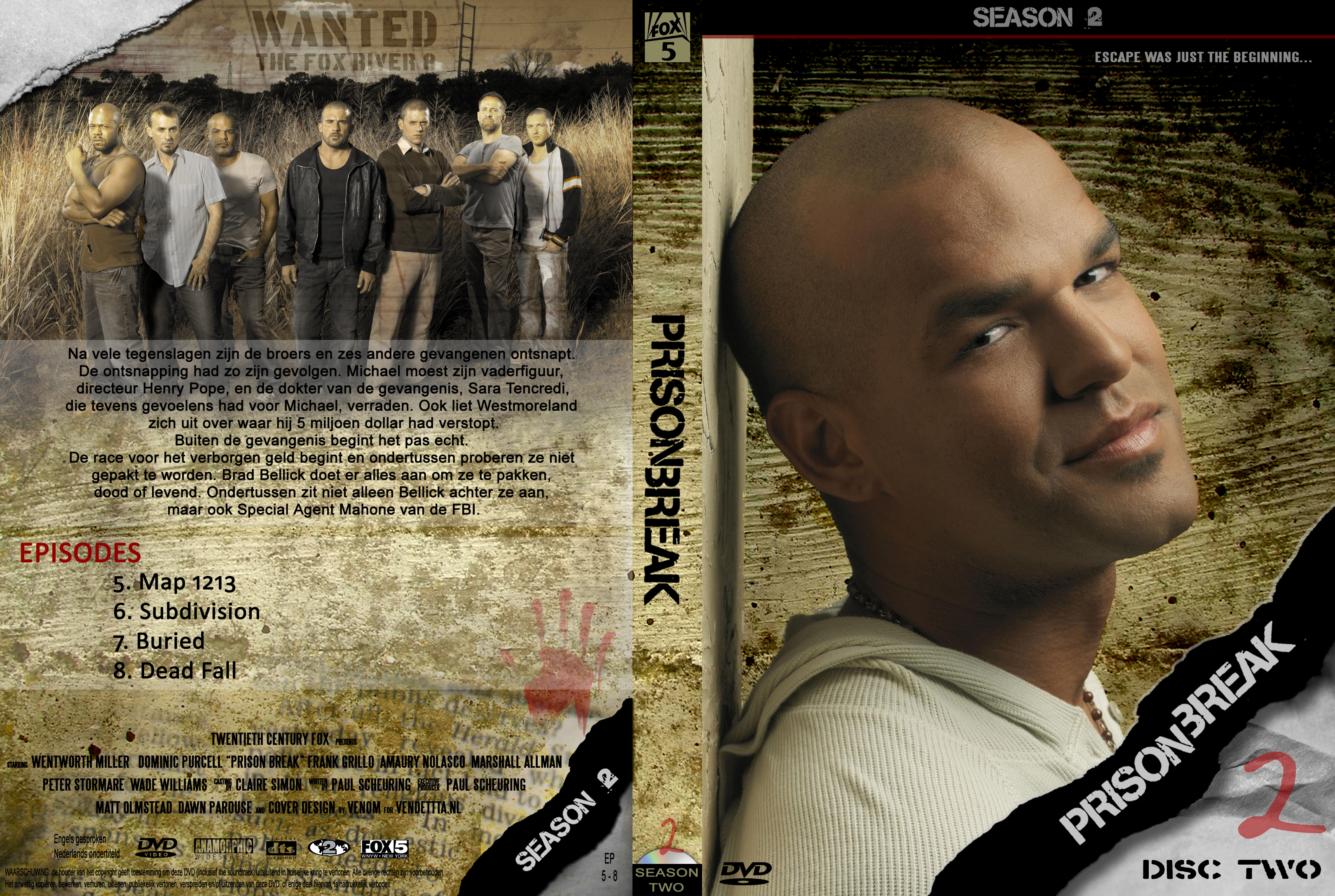 prison break seizoen 2 disc 2