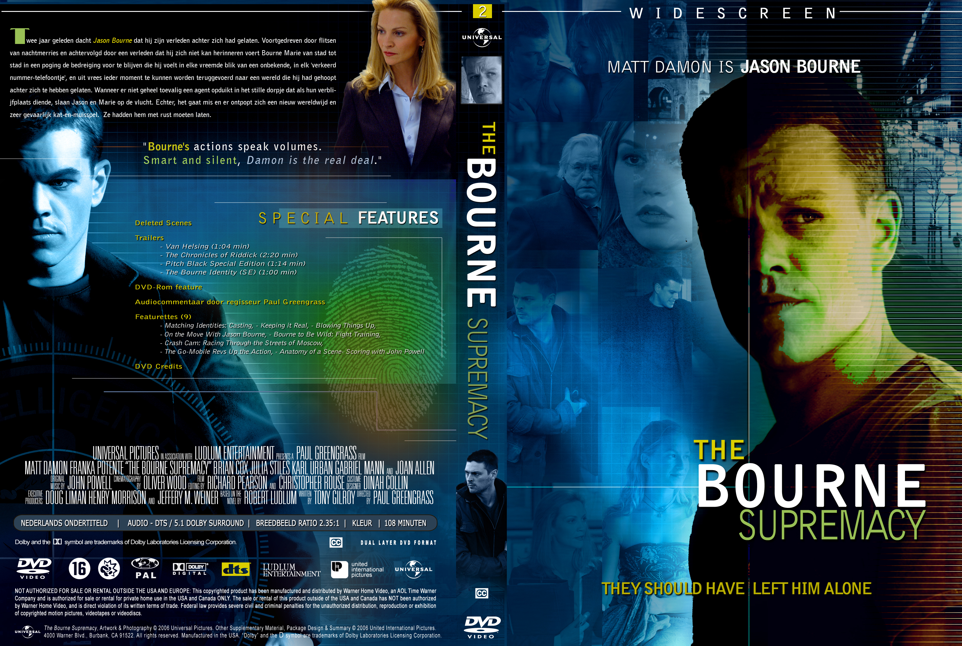 The Bourne Supremacy custom