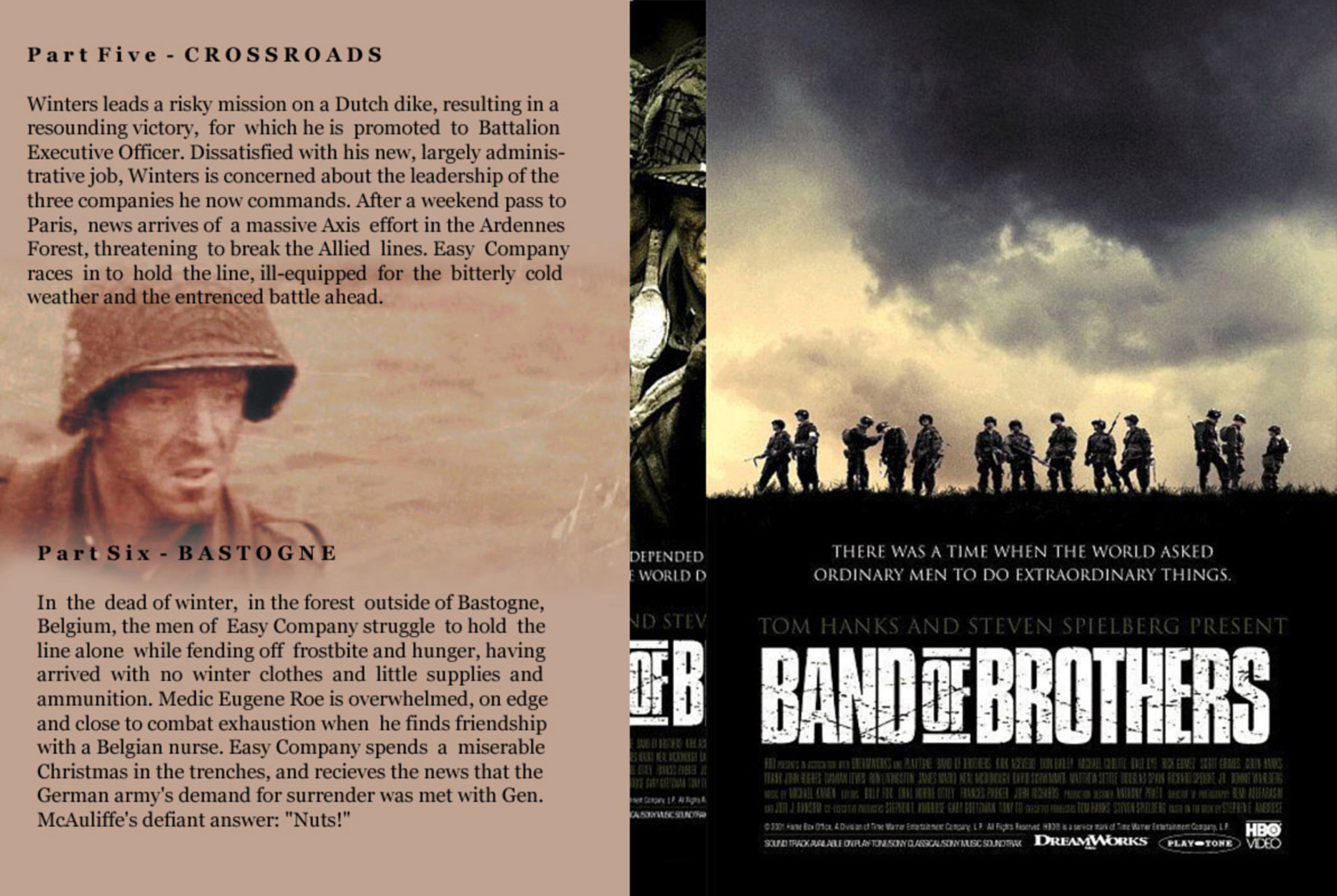 Band of brothers disc 3 English