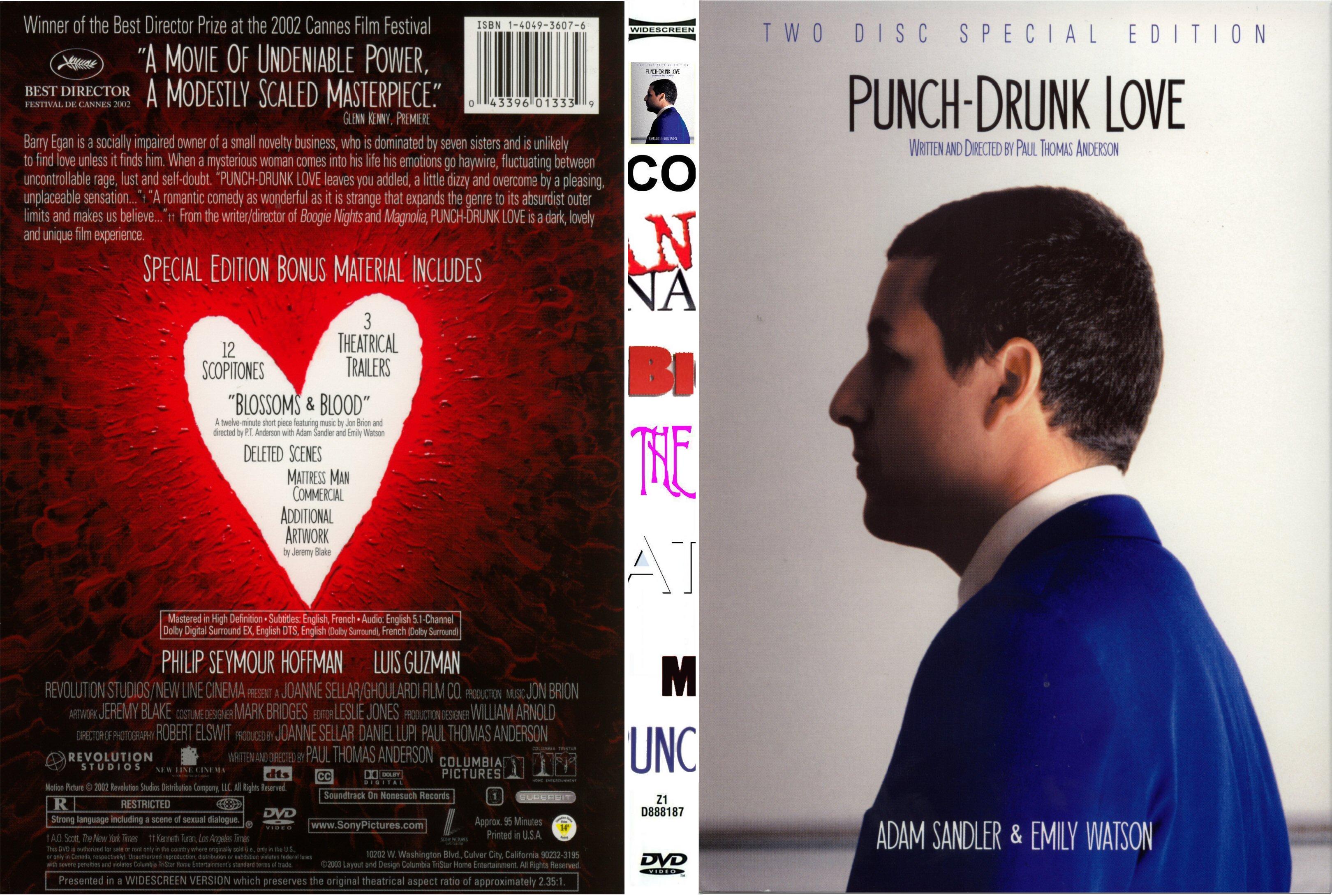 Adam Sandler collection, Punch-Drunk Love English