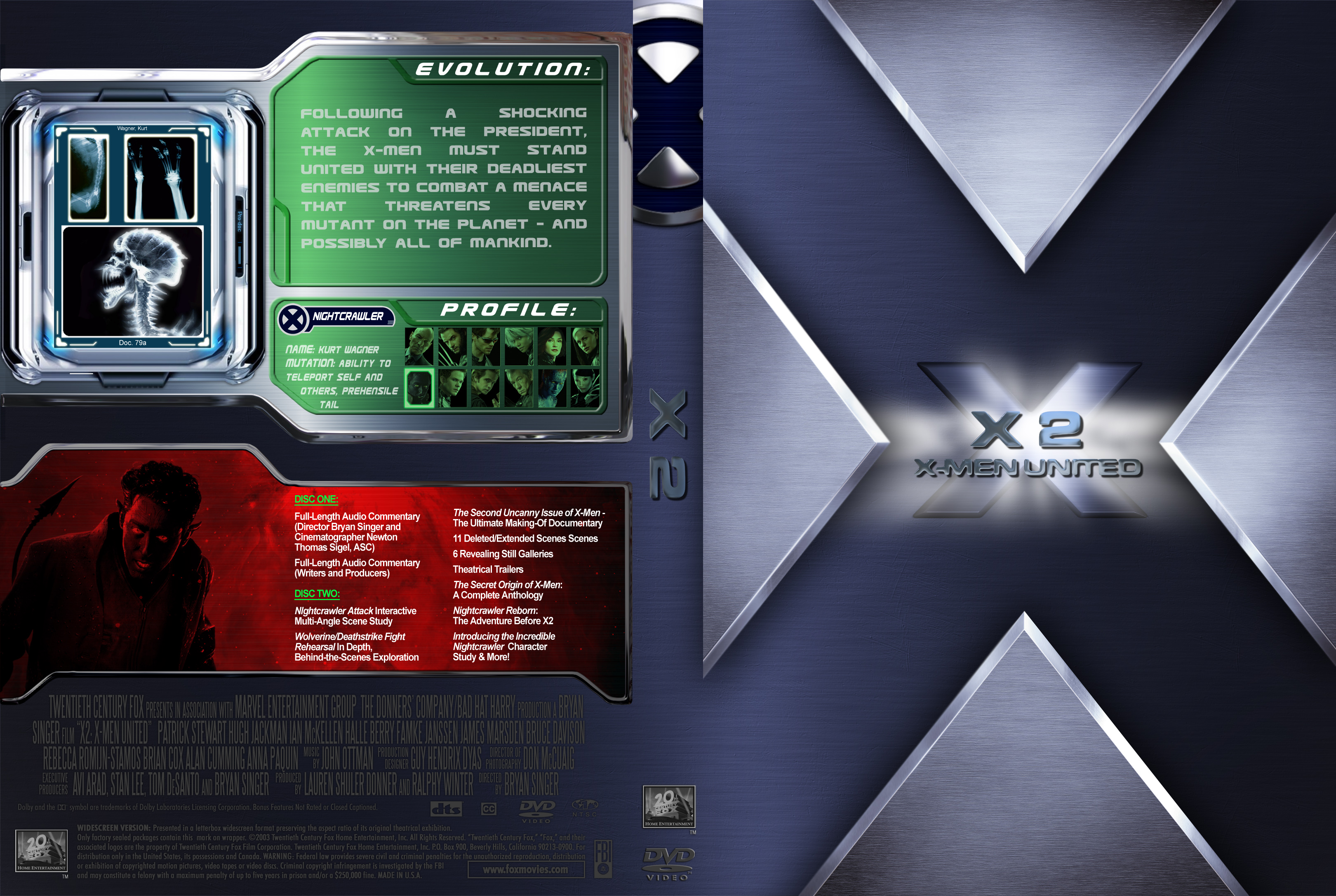 X-Men 2 - front