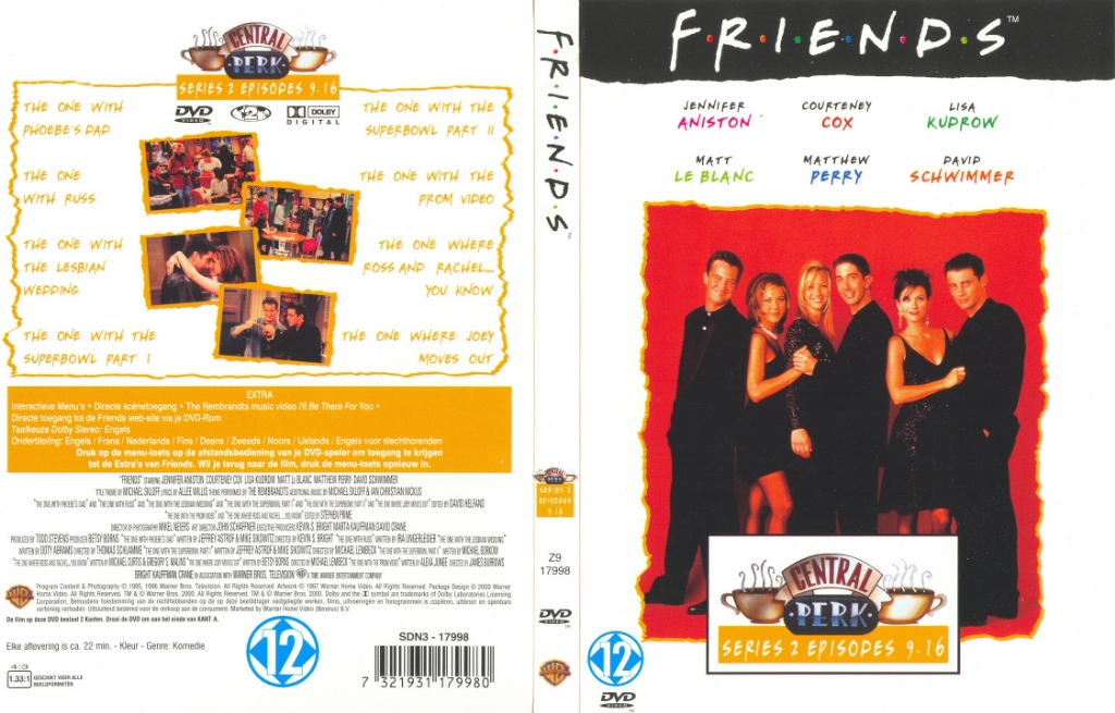Friends serie 2 box 2