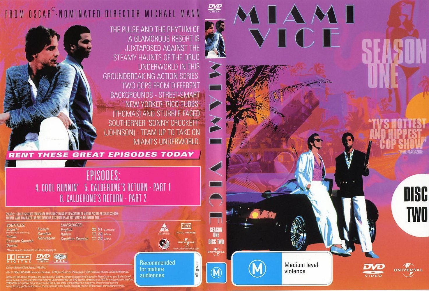Miami Vice Season 1 Disc 2