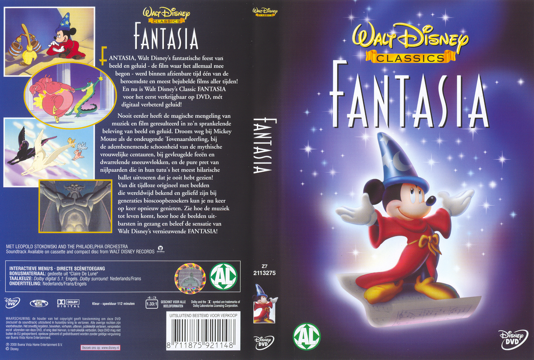 Disney Fantasia - Cover