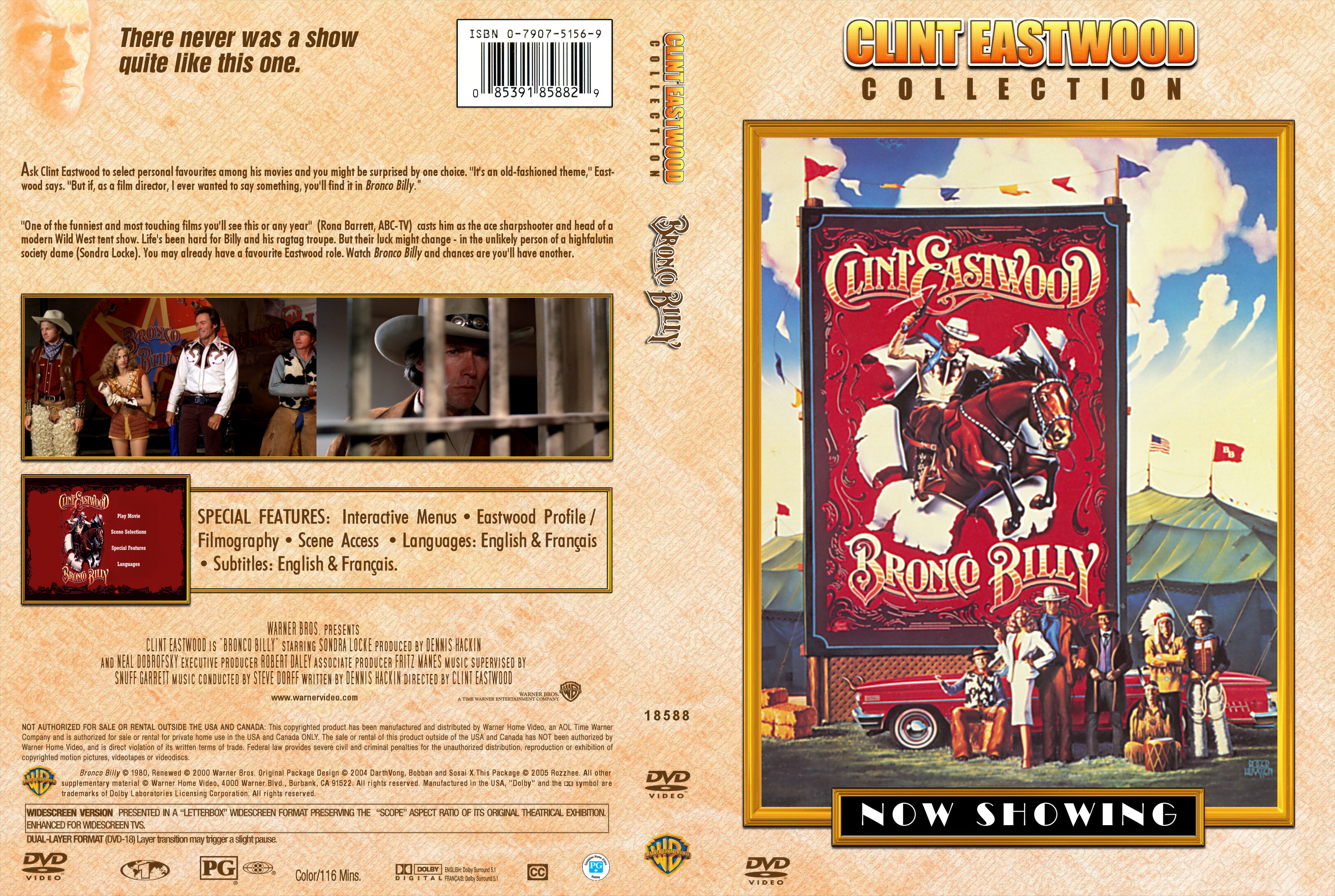 CLINT EASTWOOD COLLECTION - BRONCO BILLY