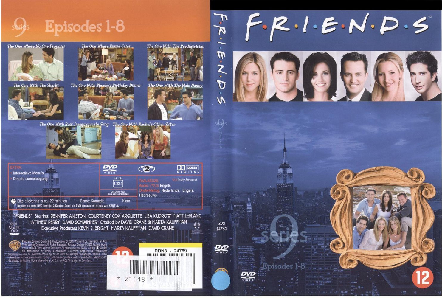 Friends serie 9 box 1