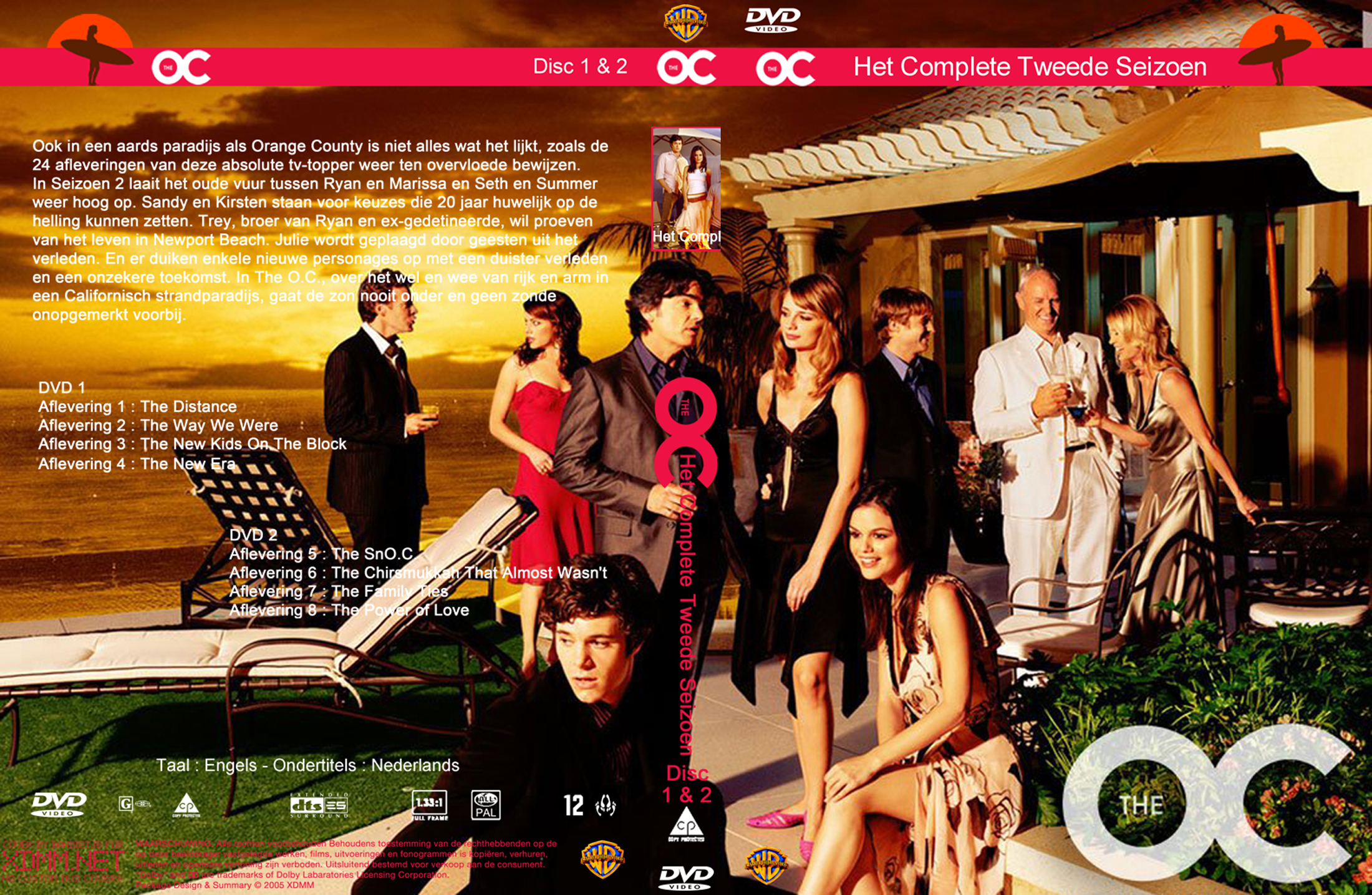 The OC seizoen 2 dvd 1-2