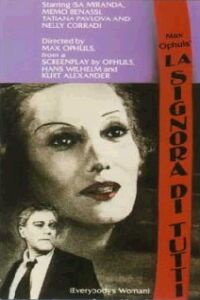 Signora di Tutti, La (1934)