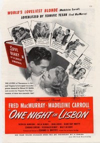 One Night in Lisbon (1941)