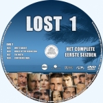 Lost Seizoen 1 dvd 2 label
